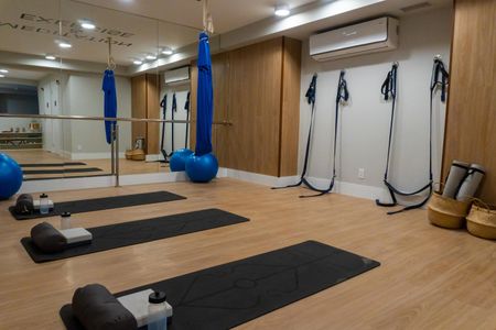 Studio à venda com 31m², 1 quarto e sem vaga Studio à venda com 31m², 1 quarto e sem vagaÁrea comum - Sala de Ginástica