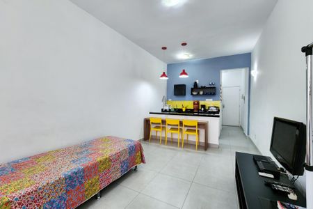 Sala - Quarto de kitnet/studio à venda com 1 quarto, 32m² em Estácio, Rio de Janeiro