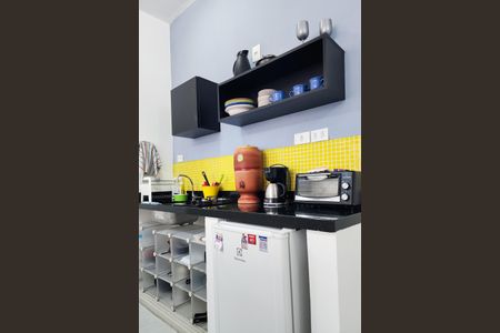 Studio à venda com 32m², 1 quarto e sem vagaCozinha 