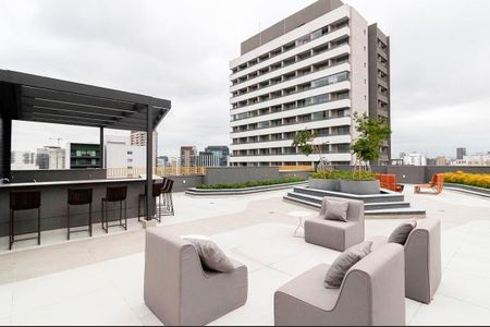 Apartamento para alugar com 26m², 1 quarto e sem vaga Apartamento para alugar com 26m², 1 quarto e sem vagaÁrea comum - Churrasqueira