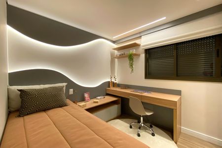 Apartamento à venda com 84m², 3 quartos e 2 vagasQuarto 2