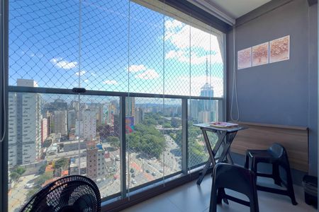 Studio para alugar com 24m², 1 quarto e sem vagaVaranda