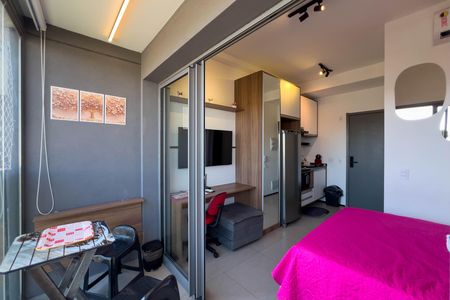 Studio para alugar com 24m², 1 quarto e sem vagaVaranda