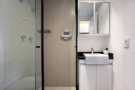 Studio para alugar com 24m², 1 quarto e sem vagaBanheiro
