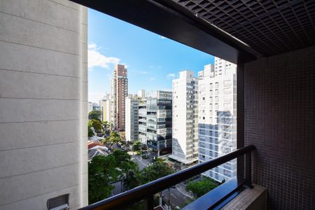 varanda quarto de kitnet/studio à venda com 1 quarto, 30m² em Jardim Paulista, São Paulo