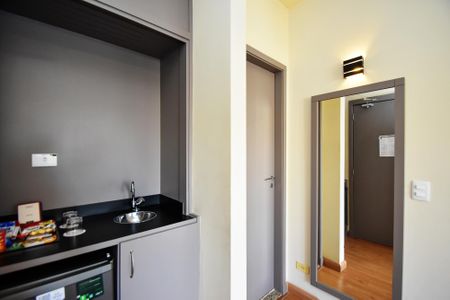 Studio à venda com 30m², 1 quarto e 1 vaga Studio à venda com 30m², 1 quarto e 1 vagacozinha