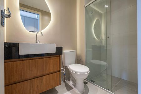 Studio para alugar com 24m², 1 quarto e sem vagaBanheiro