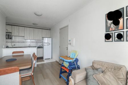 Sala de apartamento à venda com 2 quartos, 47m² em Mário Quintana, Porto Alegre