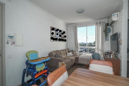 Sala de apartamento à venda com 2 quartos, 47m² em Mário Quintana, Porto Alegre