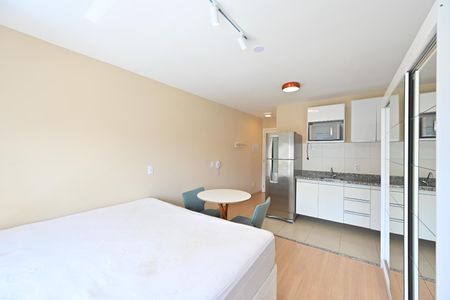 Studio para alugar com 28m², 1 quarto e sem vagaSala/Quarto