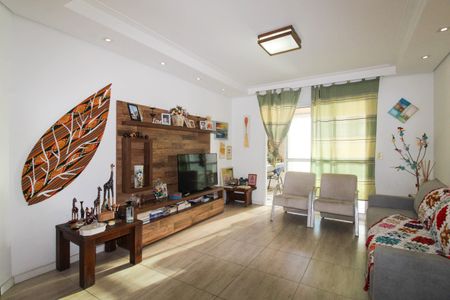 Sala de apartamento à venda com 4 quartos, 117m² em Chácara Agrindus, Taboão da Serra