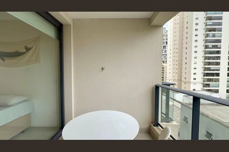 Studio para alugar com 27m², 1 quarto e sem vagaVaranda