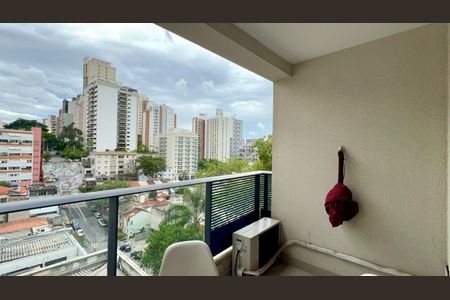 Studio para alugar com 27m², 1 quarto e sem vagaVaranda
