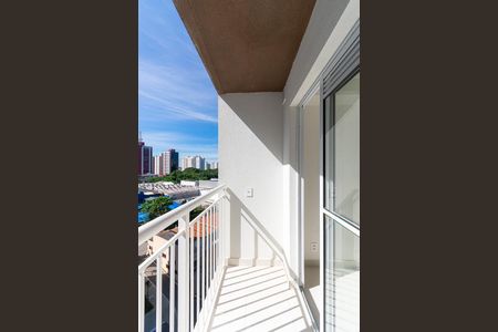 Varanda da Sala de apartamento para alugar com 1 quarto, 29m² em Planalto Paulista, São Paulo