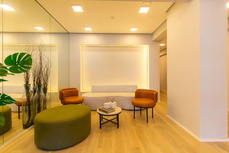 Apartamento para alugar com 29m², 1 quarto e sem vagaÁrea comum - Hall Social