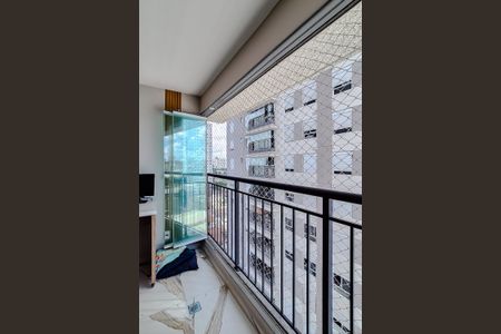 Varanda da Sala de apartamento para alugar com 2 quartos, 49m² em Barra Funda, São Paulo