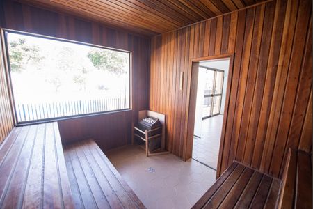Apartamento para alugar com 105m², 2 quartos e 2 vagas Apartamento para alugar com 105m², 2 quartos e 2 vagasÁrea comum - Sauna