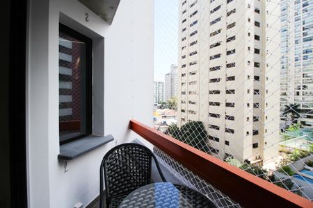 Apartamento para alugar com 70m², 1 quarto e 1 vagaVaranda