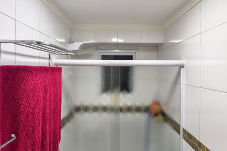 Apartamento para alugar com 130m², 3 quartos e 2 vagasBanheiro da Suíte 1