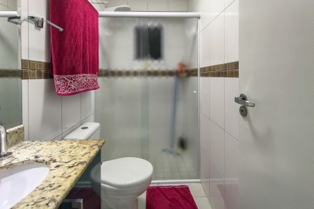 Apartamento para alugar com 130m², 3 quartos e 2 vagasBanheiro da Suíte 1