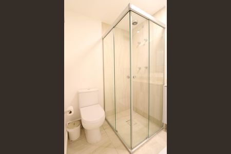 Apartamento para alugar com 32m², 1 quarto e sem vagaBanheiro da Suíte