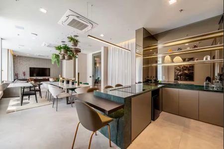 Apartamento para alugar com 32m², 1 quarto e sem vagaSalão de Festas