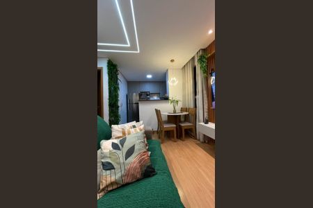 Sala de apartamento à venda com 2 quartos, 40m² em Tres Barras, Contagem
