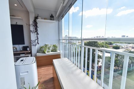 Varanda de apartamento à venda com 2 quartos, 55m² em Vila Independencia, São Paulo