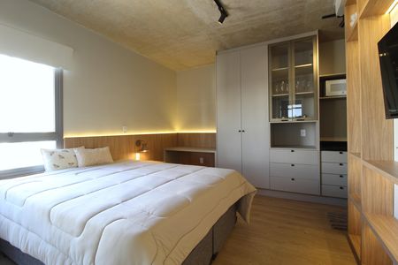 Studio para alugar com 29m², 1 quarto e sem vagaSala/Quarto