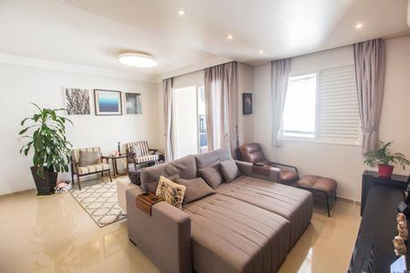 Sala de apartamento à venda com 2 quartos, 100m² em Residencial Tambore Iii, Santana de Parnaíba