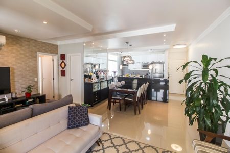 Sala de apartamento à venda com 2 quartos, 100m² em Residencial Tambore Iii, Santana de Parnaíba