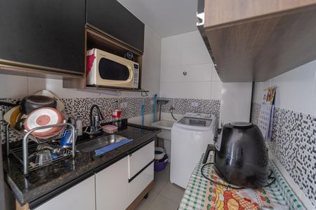 Apartamento à venda com 46m², 2 quartos e 1 vagaCozinha e Área de Serviço