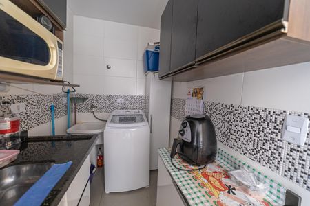Apartamento à venda com 46m², 2 quartos e 1 vagaCozinha e Área de Serviço