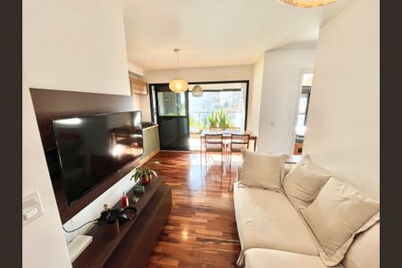 Sala/Cozinha de apartamento para alugar com 2 quartos, 53m² em Jardim São Paulo, São Paulo