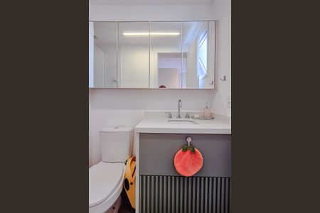 Apartamento à venda com 127m², 3 quartos e 2 vagasBanheiro da Suíte 3
