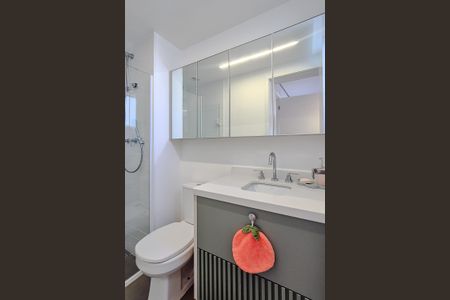 Apartamento à venda com 127m², 3 quartos e 2 vagasBanheiro da Suíte 3