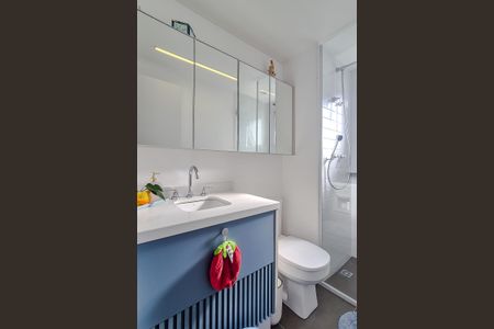 Apartamento à venda com 127m², 3 quartos e 2 vagasBanheiro da Suíte 2