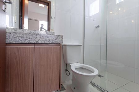 Apartamento à venda com 130m², 3 quartos e 2 vagasBanheiro da suíte 