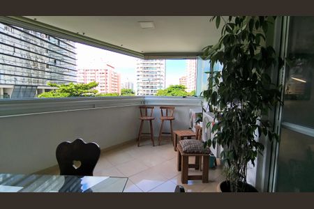 Varanda  de apartamento à venda com 3 quartos, 130m² em Recreio dos Bandeirantes, Rio de Janeiro