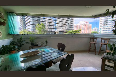 Varanda  de apartamento à venda com 3 quartos, 130m² em Recreio dos Bandeirantes, Rio de Janeiro