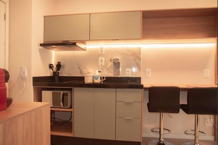 Apartamento à venda com 29m², 1 quarto e sem vagaCozinha