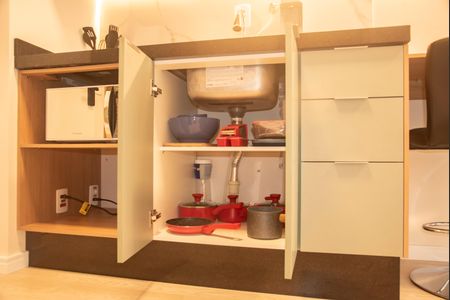 Apartamento à venda com 29m², 1 quarto e sem vagaCozinha