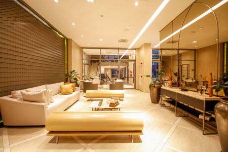 Apartamento para alugar com 44m², 1 quarto e 1 vagaHall Social