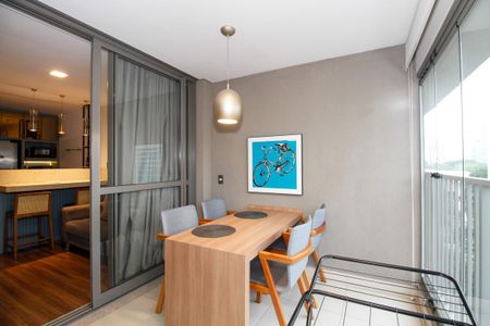 Apartamento para alugar com 44m², 1 quarto e 1 vagaVaranda da Sala e Suíte