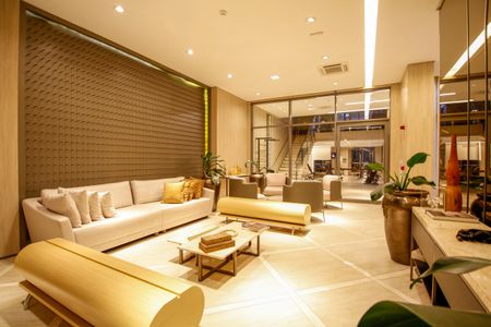 Apartamento para alugar com 44m², 1 quarto e 1 vagaHall Social