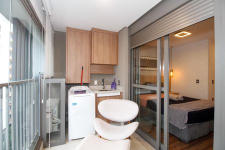 Apartamento para alugar com 44m², 1 quarto e 1 vagaVaranda da Sala e Suíte