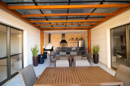 Apartamento para alugar com 84m², 2 quartos e 2 vagas Apartamento para alugar com 84m², 2 quartos e 2 vagasÁrea comum - Churrasqueira