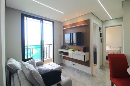 Sala de apartamento para alugar com 2 quartos, 39m² em Usina Piratininga, São Paulo