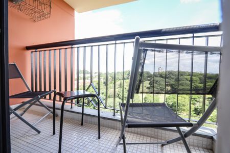 Varanda de apartamento à venda com 3 quartos, 144m² em Jardim Caboré, São Paulo