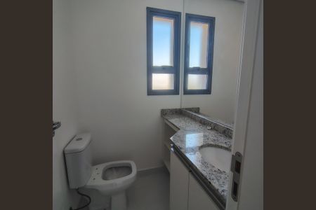 Banheiro de apartamento à venda com 2 quartos, 69m² em Vila Assunção, Santo André